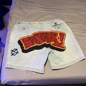 Custom y2k jorts